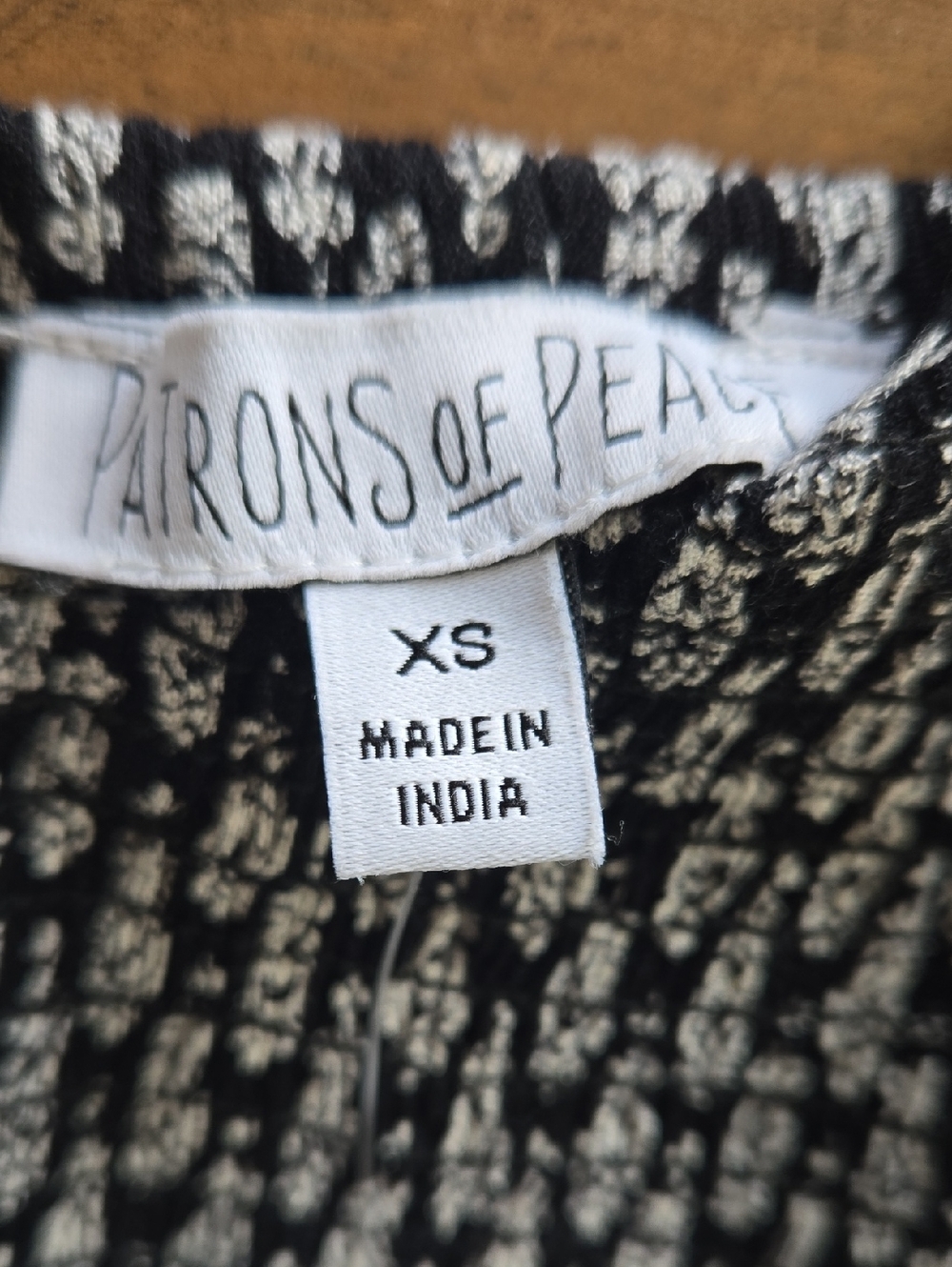 Smocked Patterned Tank - Picture 2 of 4